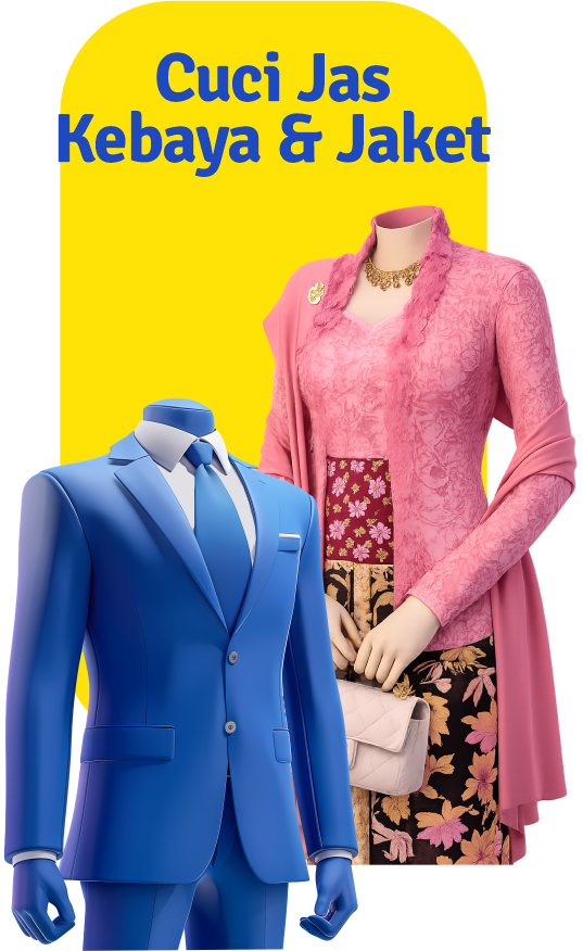 Cuci Jas Kebaya dan Jaket